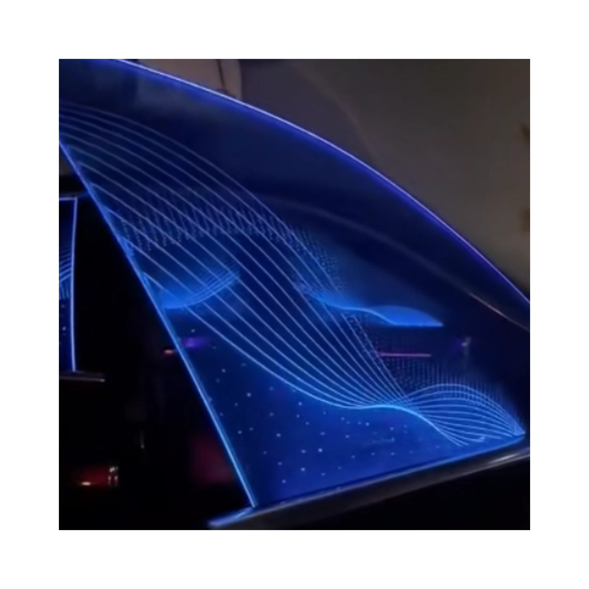 Film lumineux pour vitres 90 × 60 cm – motifs personnalisables – photo 1