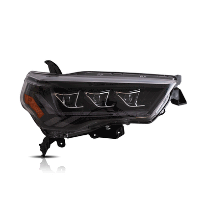 LED bloc optique avant Matrix Projector noir pour 2014–2022 Toyota 4Runner 5th Gen (N280) – vue 3 – NOVADOMIO