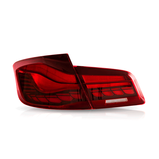 LED bloc de feux arrière avec animation lumineuse d’accueil [CS Style] pour 2011–2017 BMW 5 série M5 6th Gen (F10 F18) – vue