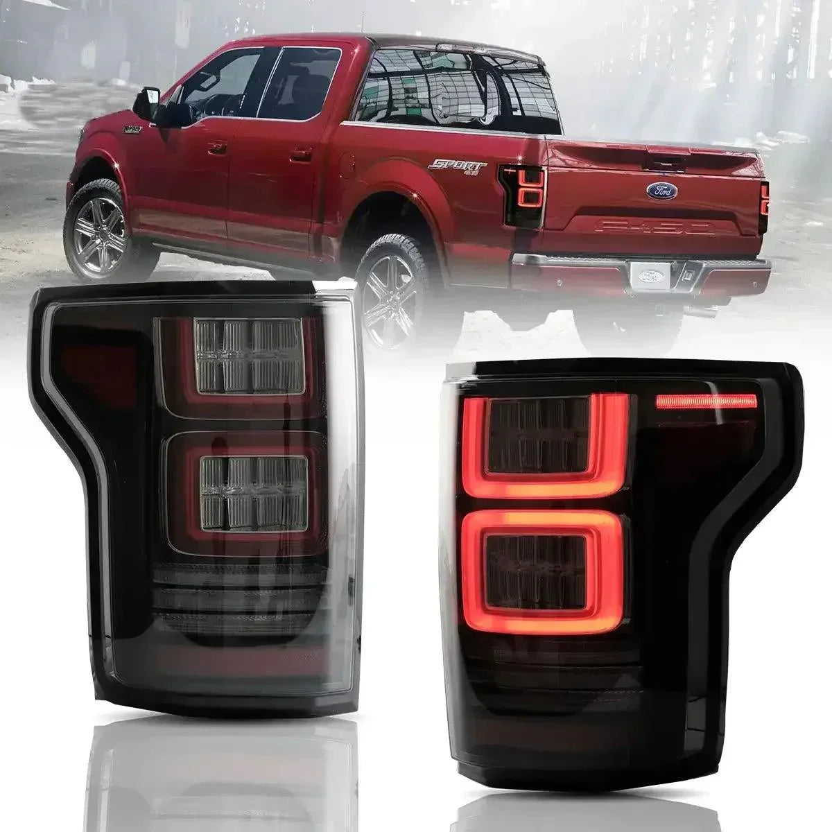 LED bloc de feux arrière avec Sequential clignotant pour 2015-2020 Ford F150 13th Gen (P552) – vue 17