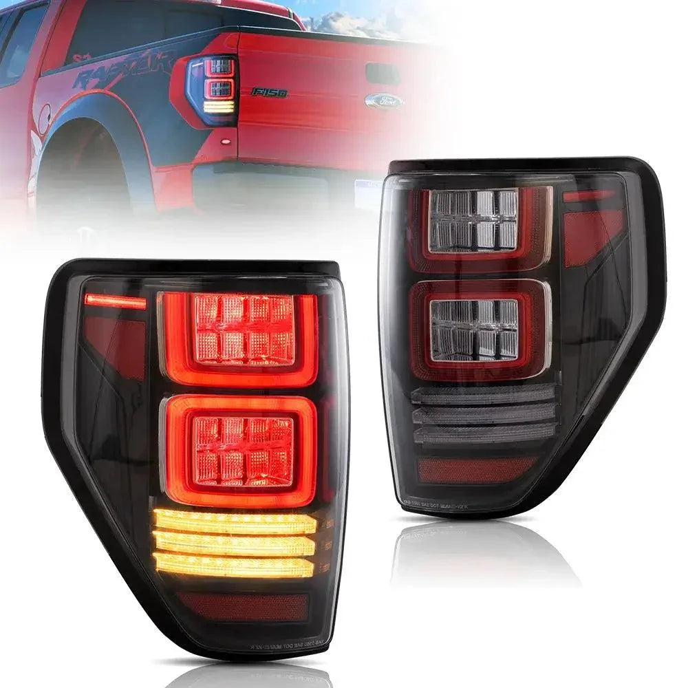 LED bloc de feux arrière avec Sequential clignotant pour 2009-2014 Ford F150 12th Gen (P415)