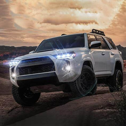 LED bloc optique avant Matrix Projector noir pour 2014–2022 Toyota 4Runner 5th Gen (N280) – vue 8 – NOVADOMIO