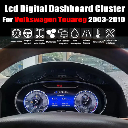Virtual Cockpit Volkswagen Touareg 2003-2010 LCD 12,3″ – NOVADOMIO