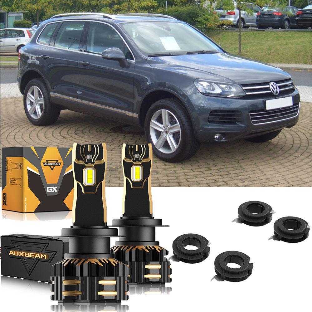 pour 2010-2014 Volkswagen Touareg 2 (7P5, 7P6) H7 Ampoules de phare LED