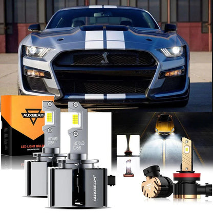 D3S Ampoules de phare LED pour Ford Mustang 2013–2017 – NOVADOMIO