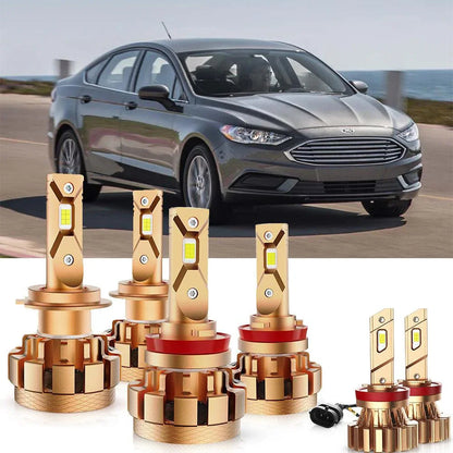 Kit d’ampoules LED feux de route/croisement F-16 Plus série CAN-bus intégré 14 000 lm pour Ford Fusion 2006–2017 – vue 21