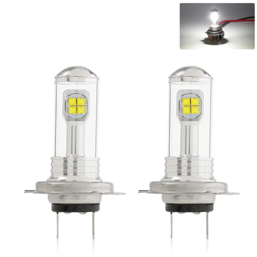 (2pcs/set) SMD 20W 7000LM Natural blanc/orange Ampoules antibrouillard LED – vue 15