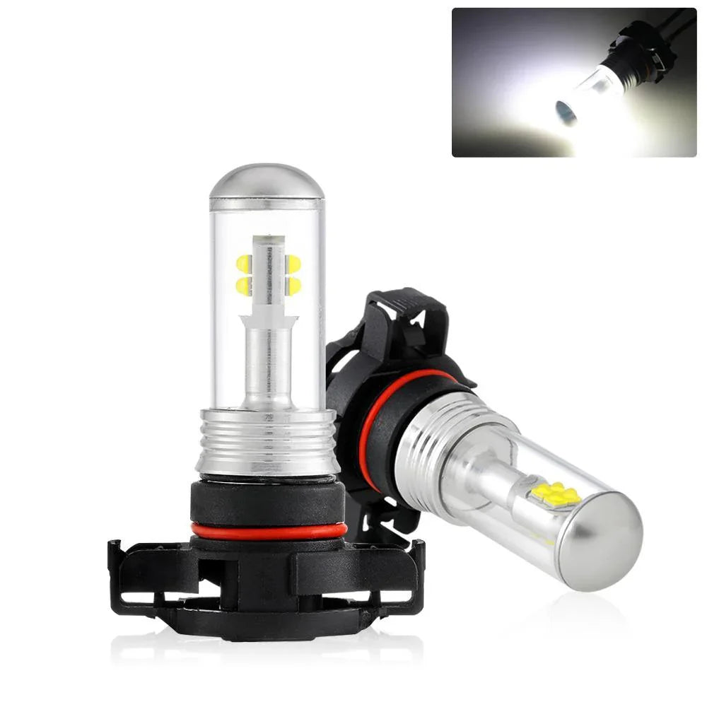 (2pcs/set) SMD 20W 7000LM Natural blanc/orange Ampoules antibrouillard LED – vue 13