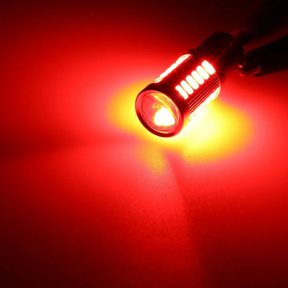 1156 P21W BA15S LED Ampoules LED frein / recul / position / clignotant 50W 8000LM blanc froid/orange/rouge 33 série – 2