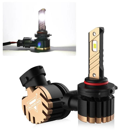 Kit d’ampoules LED feux de route/croisement 9005+9006 F-16 Plus série 28 000 lm CAN-bus intégré pour Chevrolet Silverado 2500