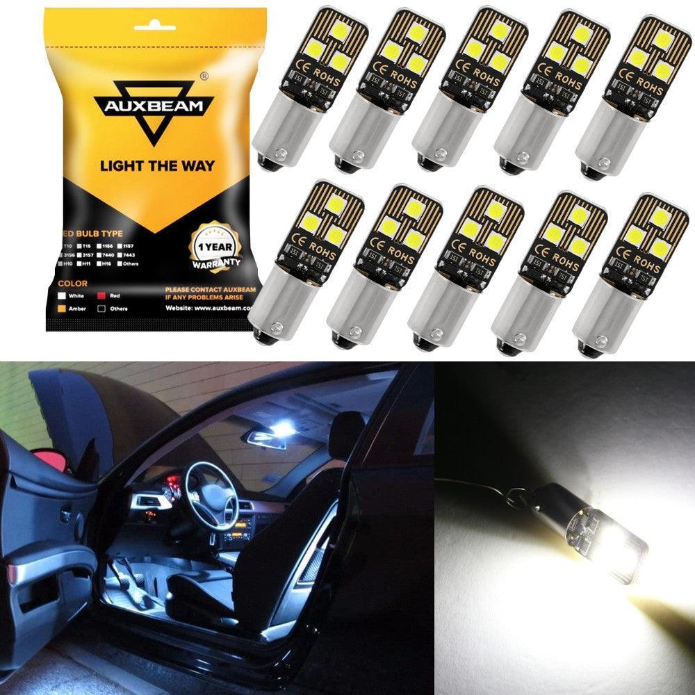 10PCS lumière blanche BA9S BA9 1895 1891 53 57 LED Bulbs pour Car Interior Dome Map License Plate Glove Box Light etc – vue 2