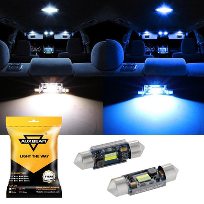 Lot de 2 bicolore à commutation 36 mm DE3174 3425 6461 11005 12854 1.42″ 1860CSP 6 500 K blanc froid& bleu glacier LED