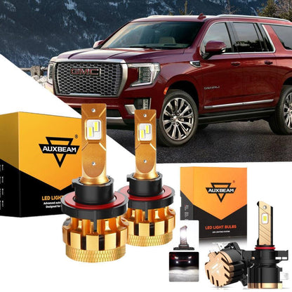 pour 2007-2014 GMC Yukon F-16 Plus série CANbus intégré qualité automobile 14000LM Ampoules LED kit feux de route /