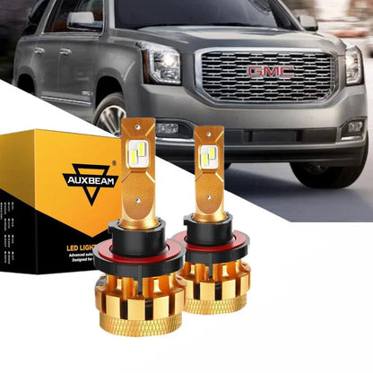 Kit d’ampoules LED feux de route/croisement F-16 Plus série CAN-bus intégré 14 000 lm pour Yukon XL 1500 2007–2014 – vue 11