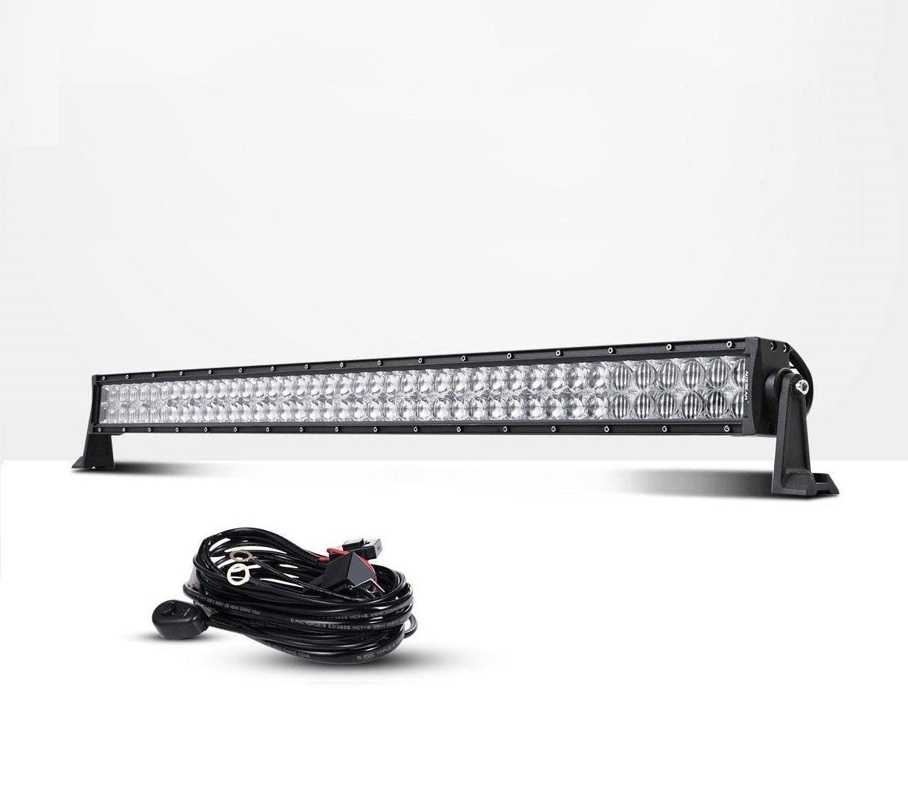 22 Inch-52 Inch 5D série Straight/Curved faisceau combiné Double Row Barres LED pour Ford Bronco – vue 14
