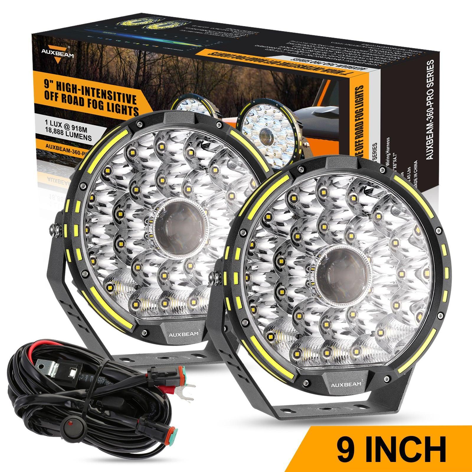 (2pcs/set) 9 INCH 270W 37776LM 360-PRO série Custom Lens Offroad LED Driving Lights pour Chevrolet – vue 11