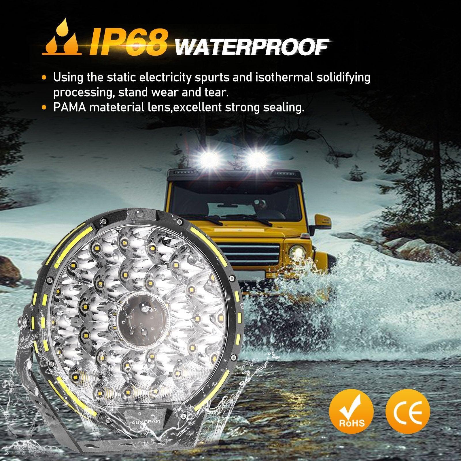 360-PRO série | 9 Inch 270W 37776LM Offroad LED Driving Lights – vue 16