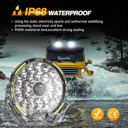 360-PRO série | 9 pouces 270W 37776LM Offroad Projecteurs LED longue portée – vue 16 – NOVADOMIO
