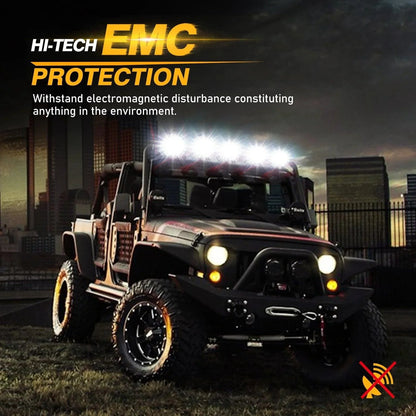 360-PRO série | 9 pouces 270W 37776LM Offroad Projecteurs LED longue portée – vue 15 – NOVADOMIO