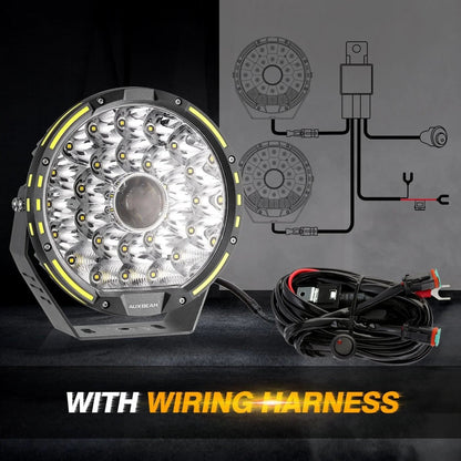 360-PRO série | 9 pouces 270W 37776LM Offroad Projecteurs LED longue portée – vue 17 – NOVADOMIO