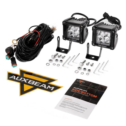3″ projecteurs LED compacts Spot/faisceau large avec faisceau électrique & Projecteurs LED compacts supports de montage Combo