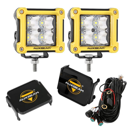 3″ 40 W projecteurs LED compacts Spot/Flood cadre multicolore avec faisceau électrique pour Jeep – vue 43 – NOVADOMIO