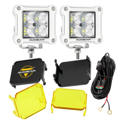 3″ 40 W projecteurs LED compacts Spot/Flood cadre multicolore avec faisceau électrique pour Jeep – vue 38 – NOVADOMIO