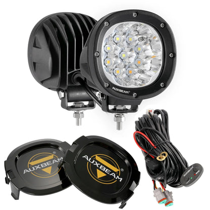 P4 série | 4″ 90 W 9 000 lm 6 modes projecteurs LED compacts feux longue portée – vue 20 – NOVADOMIO