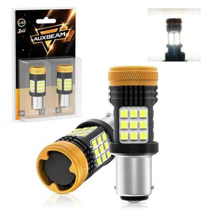 Lot de 2 🆕1157 BAY15D 1156 BA15S BAU15S blanc orange rouge CAN-bus anti-erreur sans hyper-clignotement LED clignotant DRL feu