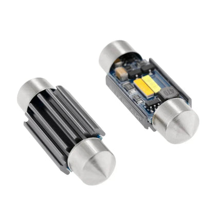 Lot de 2 bicolore à commutation 36 mm DE3174 3425 6461 11005 12854 1.42″ 1860CSP 6 500 K blanc froid& 5 000 K Natural blanc