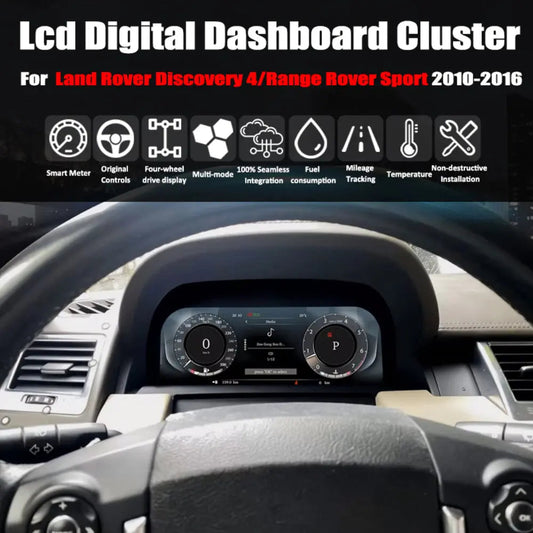 Virtual Cockpit Land Rover Discovery 4 / Range Rover Sport 2010-2016 LCD 12,3″ – NOVADOMIO