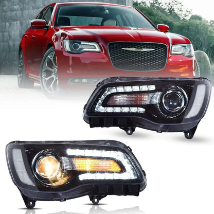 LED bloc optique avant projecteur double faisceau 2011-UP Chrysler – NOVADOMIO