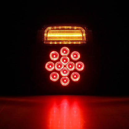 Lot de 2 universel feux arrière 39LEDs Smoked noir pour Wrangler YJ TJ CJ camion Trailer Van bateau – vue 2 – NOVADOMIO