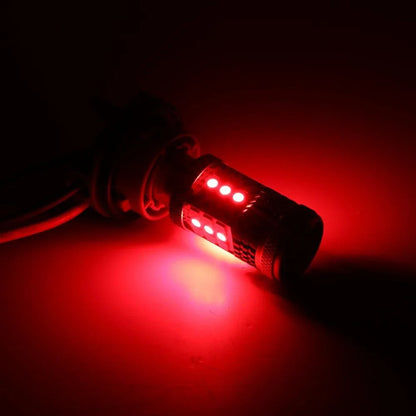 1157 BAY15D Ampoules LED pour feux stop et arrière 56 W 600% Hight Brightness sans erreur CAN-bus rouge B21 série – 2