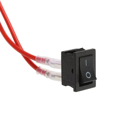 6.6FT 20AWG ACC Electrical Wire avec 5 A ATC Inline Blade Fuse Holder & marche/arrêt commutateur – vue 3 – NOVADOMIO
