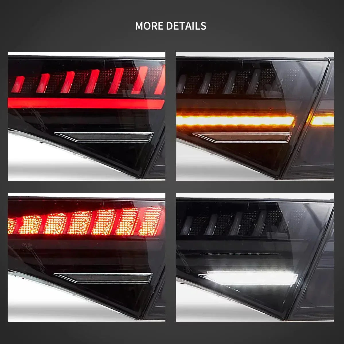 LED bloc de feux arrière Full LED avec Start-Up Animation pour 2023-2025 Honda Accord – vue 7
