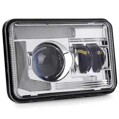 4×6″ DOT optique scellée phares LED avec DRL pour Peterbilt Kenworth Freightinger Ford Chevrolet – vue 7 – NOVADOMIO