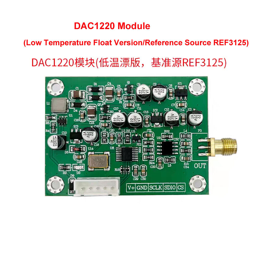 Module d'acquisition de données DAC1220, module de tension réglable ± 10 V, 20 bits, 16 bits – vue 5