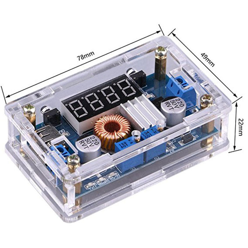 Module abaisseur de courant à tension constante, affichage LED, charge de batterie au Lithium – vue 5