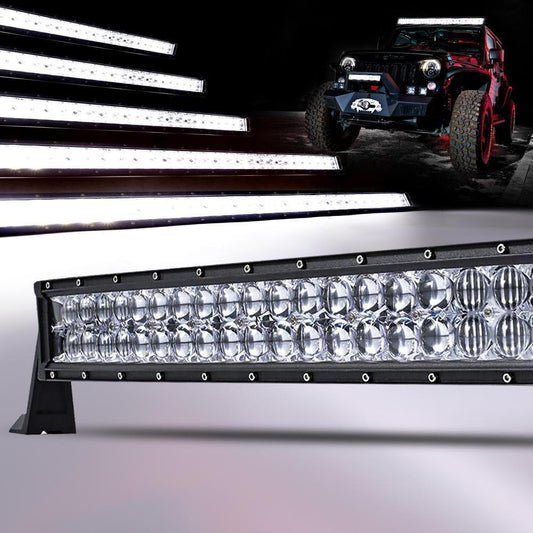 5D série 22 Inch/32 Inch/42 Inch/50 Inch/52 Inch faisceau combiné Straight/Curved Double Row Barres LED