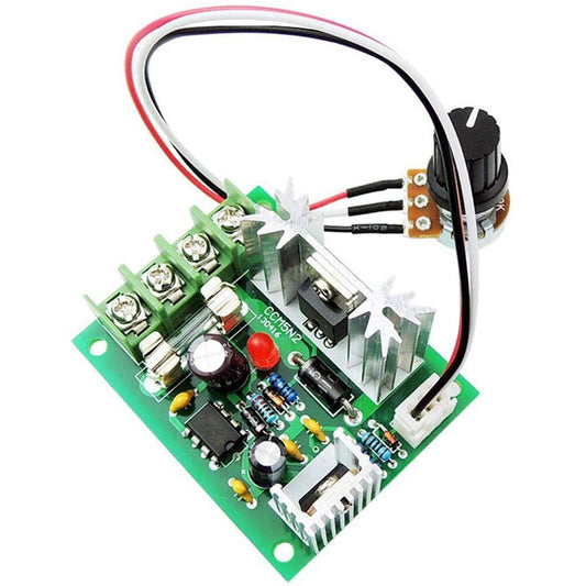 Régulateur de moteur PWM DC 10 V-30 V, mise à niveau CCM5N3, contrôleur universel 120 W avec fusible – vue principale