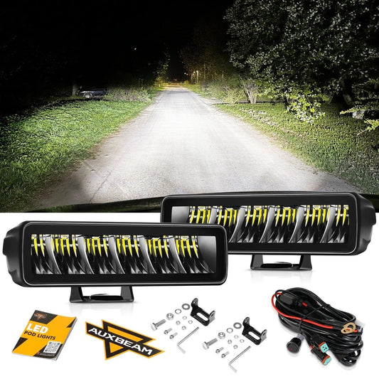 6.3 Inch 60W 7200LM Barres LED Off Road Driving Light