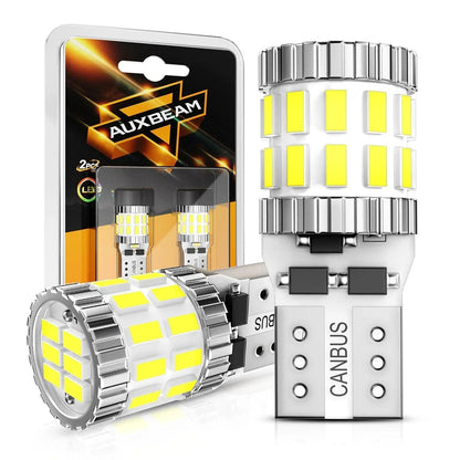 168 2825W5W T10 Ampoules LED pour plaque, feux latéraux et intérieur 3 W 400% plus lumineux CAN-bus anti-erreur blanc B1