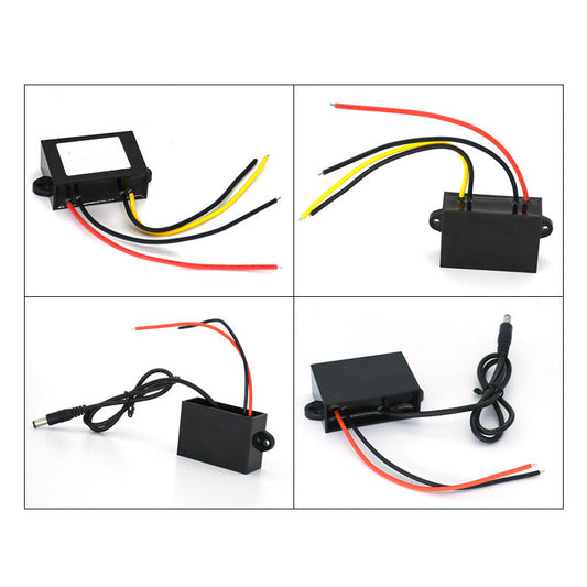 Convertisseur de puissance 24 V à 12 V, 3a, 5a, 8a, 10a, DC-DC, alimentation électrique pour surveillance de l'eau de…