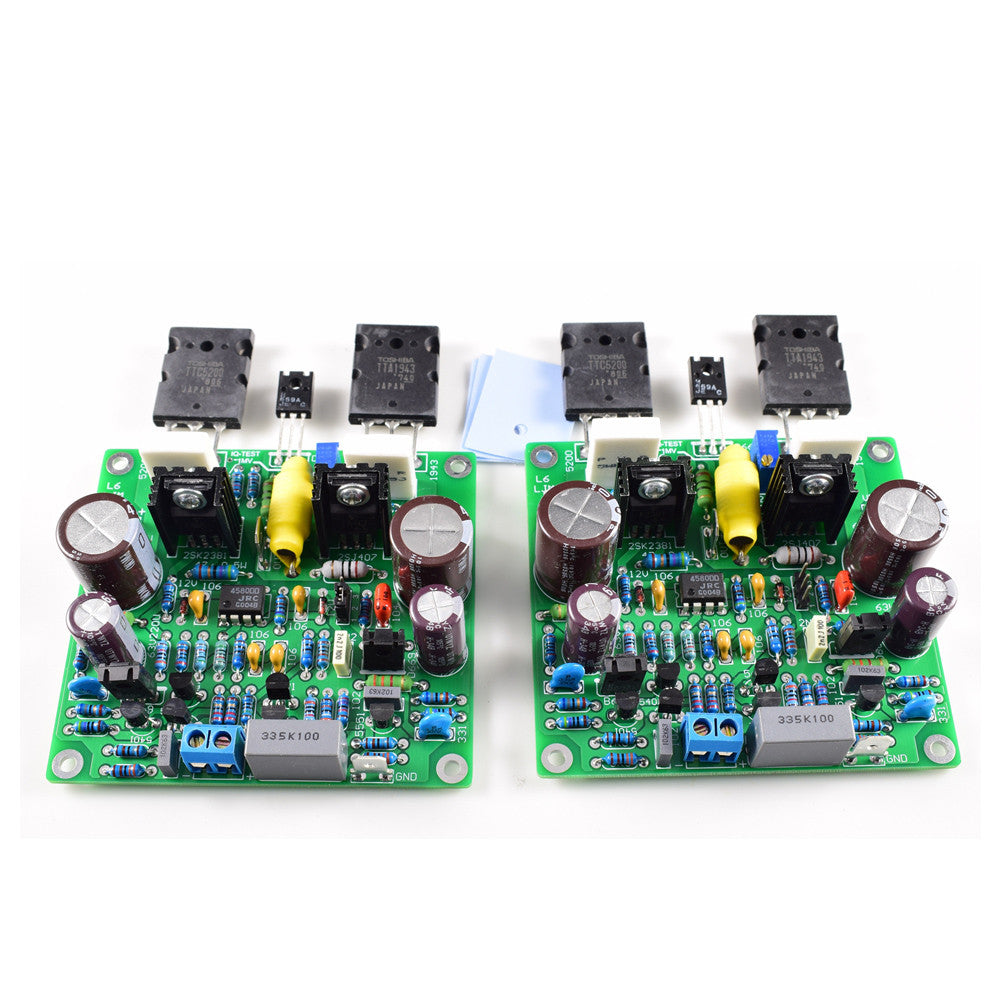 Carte d'amplificateur de puissance modifiée DIY Accuphase E210 – vue principale