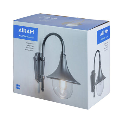 Applique murale Airam Kartano Trumpet, E27 – vue 5 – NOVADOMIO