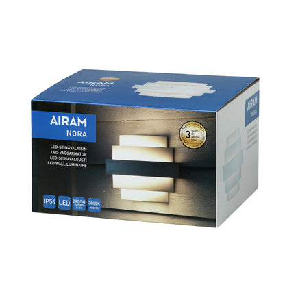 Applique murale Airam Nora, 280 lm – vue 3 – NOVADOMIO