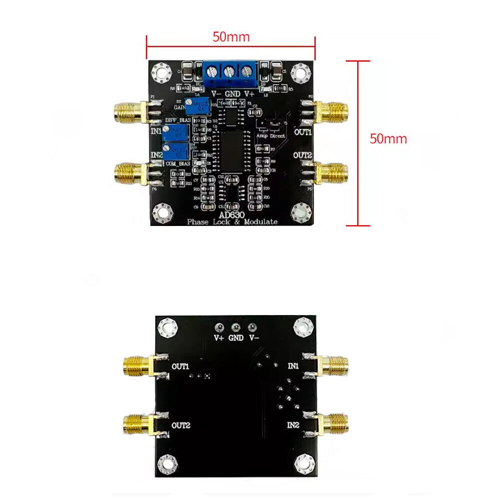 Module de détection de Modulation de Signal d'amplificateur de verrouillage de modulateur équilibré AD630 – vue 3