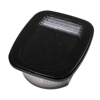 Lot de 2 universel feux arrière 39LEDs Smoked noir pour Wrangler YJ TJ CJ camion Trailer Van bateau – vue 14 – NOVADOMIO