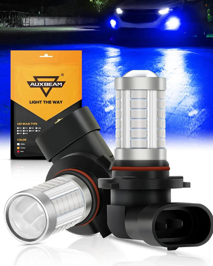 9006/HB4 Ampoules LED antibrouillard / DRL 50W 4000LM bleu profond 33LED série – 2 ampoules – vue 7 – NOVADOMIO